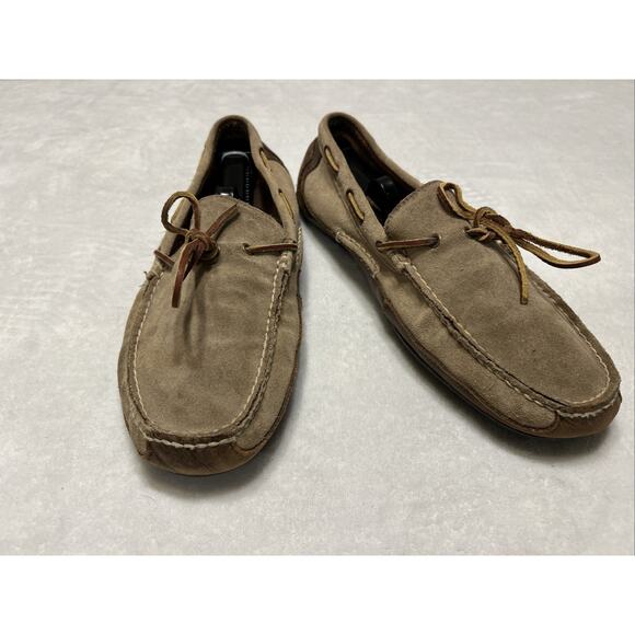 Polo Ralph Lauren Wyndings-SO-DRV Slip On Mens Shoes Size 12D Preppy Brown - Picture 1 of 8